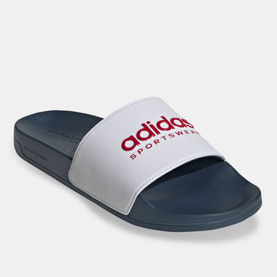 adidas Men's Adilette Shower Slides White adidas Men's Adilette Shower Slides White