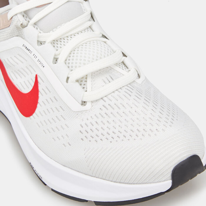 Nike Women's Air Zoom Structure 24 Shoe White Nike Women's Air Zoom Structure 24 Shoe White image number 4