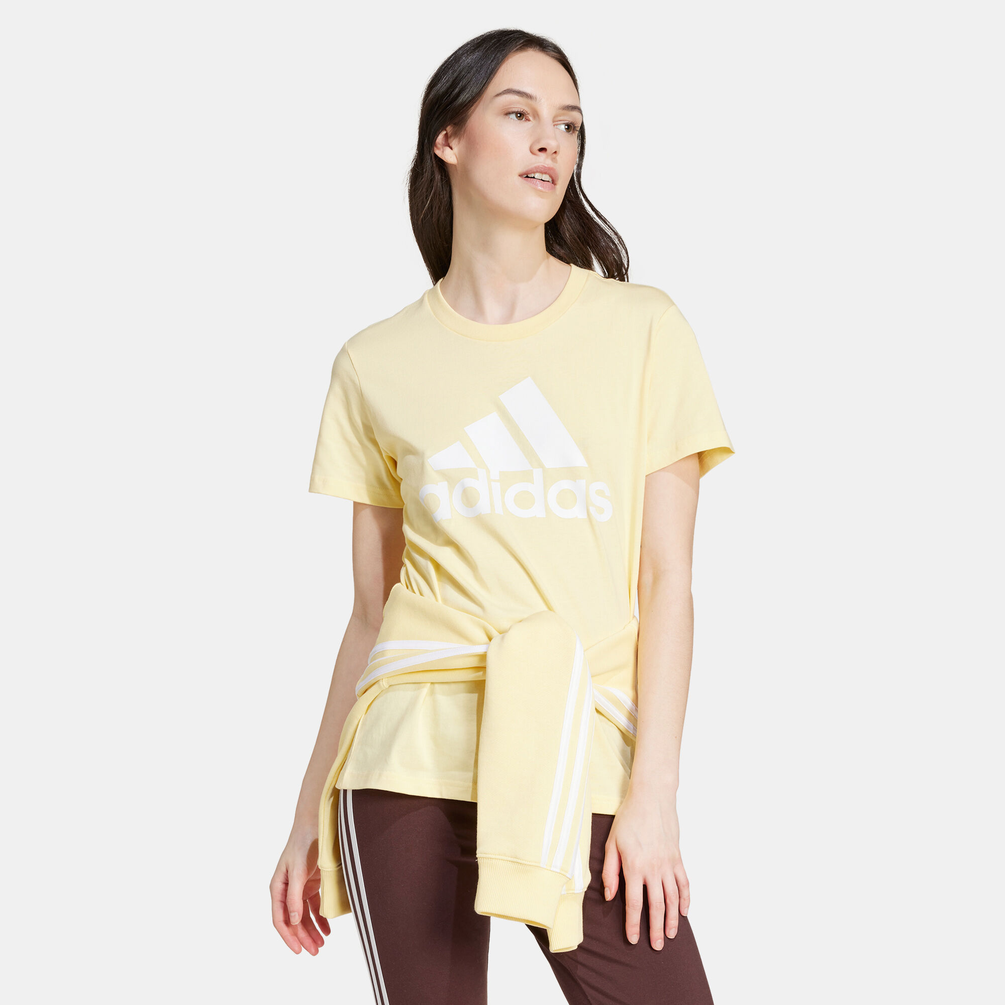 Womens gold adidas shirt sale