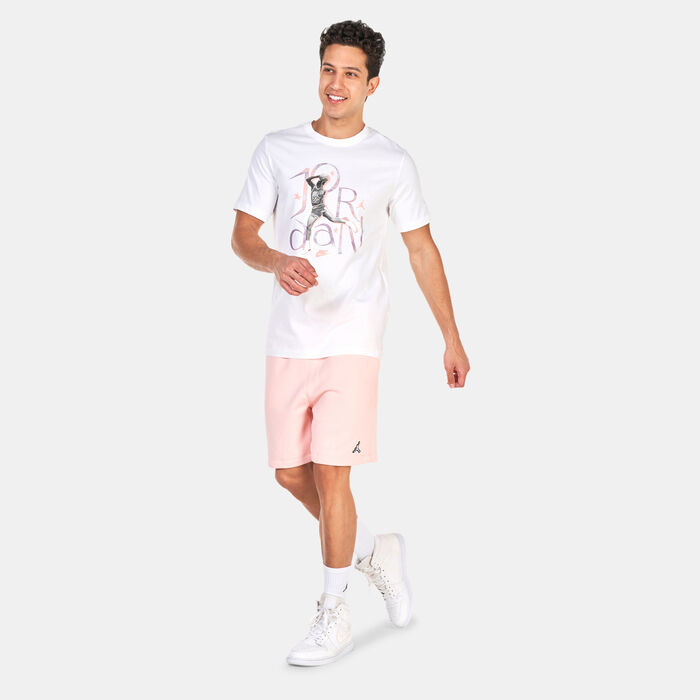 Jordan Men's Essential Fleece Shorts Pink image number 2