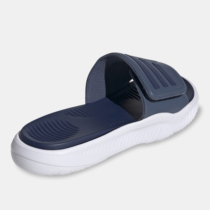 adidas Men's Alphabounce Slides Blue adidas Men's Alphabounce Slides Blue image number 2