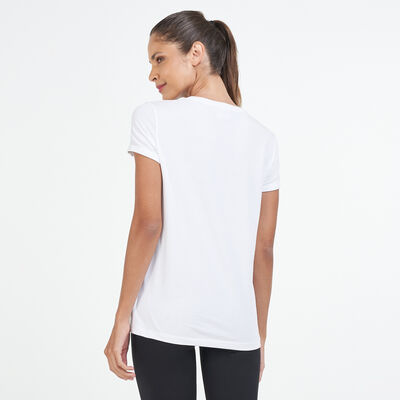 EA7 Emporio Armani Women's Brand T-Shirt White EA7 Emporio Armani Women's Brand T-Shirt White