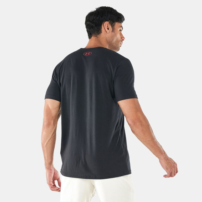 Under Armour Men's UA Fast Left Chest 3.0 T-Shirt Black Under Armour Men's UA Fast Left Chest 3.0 T-Shirt Black image number 1