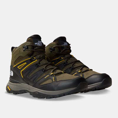 The North Face Men's Hedgehog GORE-TEX Mid Hiking Shoes Green The North Face Men's Hedgehog GORE-TEX Mid Hiking Shoes Green