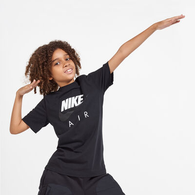 Nike Kids' Sportswear Air T-Shirt (Older Kids) Black