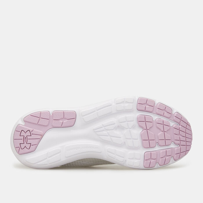 Under Armour Women's Surge 3 Running Shoe White Under Armour Women's Surge 3 Running Shoe White image number 4