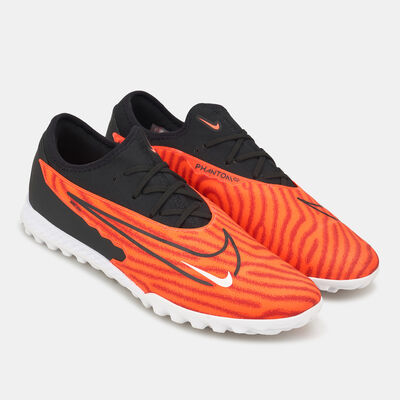 Nike Men's React Phantom GX Pro Turf Ground Football Shoe Red