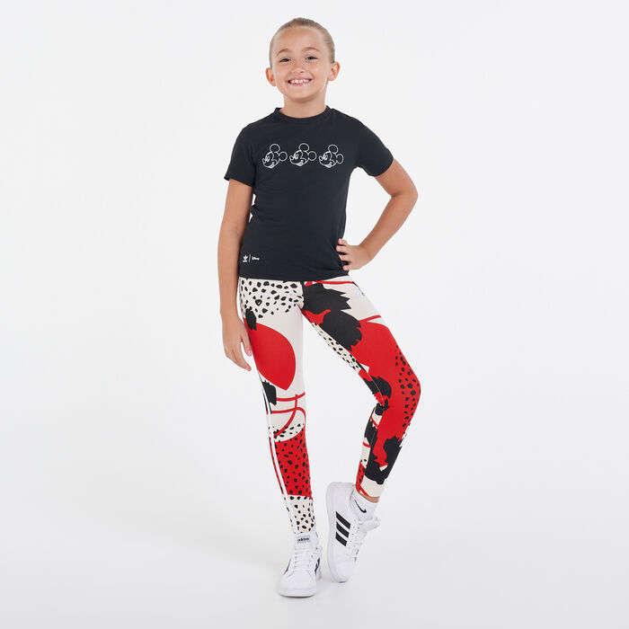 adidas Originals Kids' Mickey & Friends T-Shirt Black image number 2