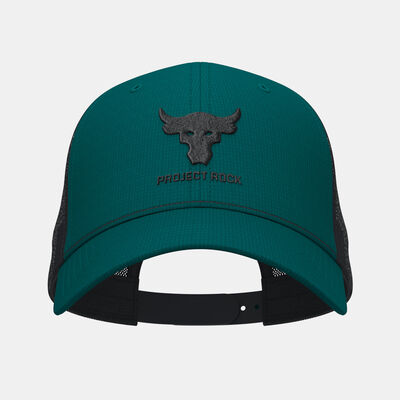 Under Armour Men's Project Rock Trucker Cap Green Under Armour Men's Project Rock Trucker Cap Green