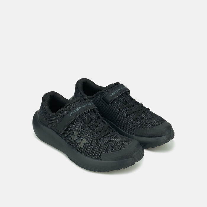 Under Armour Kids' Surge 4 AC Running Shoes Black Under Armour Kids' Surge 4 AC Running Shoes Black image number 1