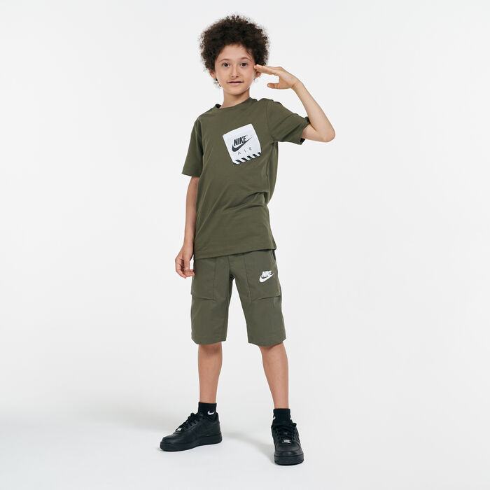 Nike Kids' Sportswear Cargo Shorts Brown image number 2
