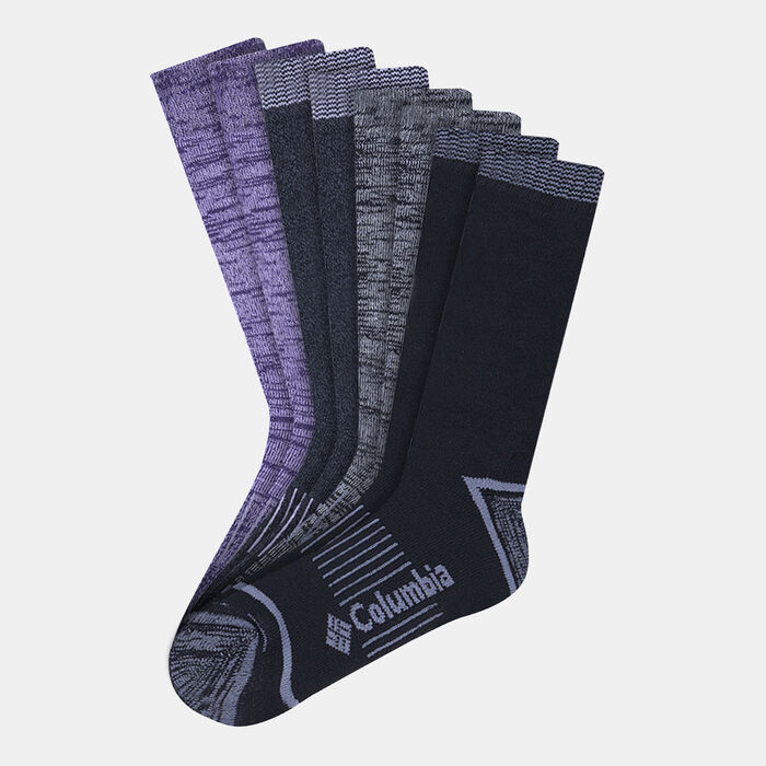 Columbia Women's Moisture Control Space Dye Socks (4 Pack) Multi Columbia Women's Moisture Control Space Dye Socks (4 Pack) Multi image number 0
