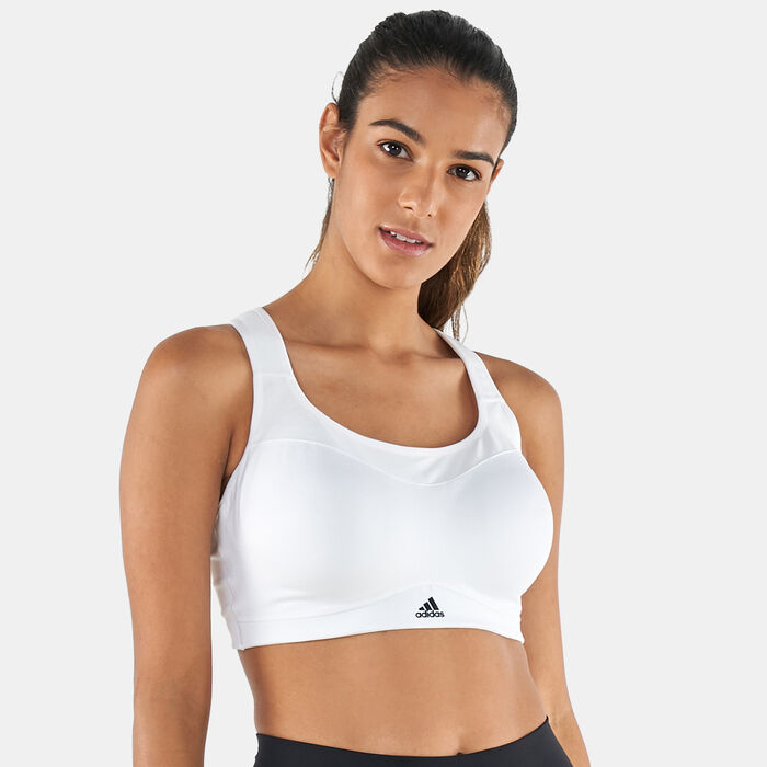 adidas Women's TLRD Impact High-Support Training Sports Bra White adidas Women's TLRD Impact High-Support Training Sports Bra White image number 0