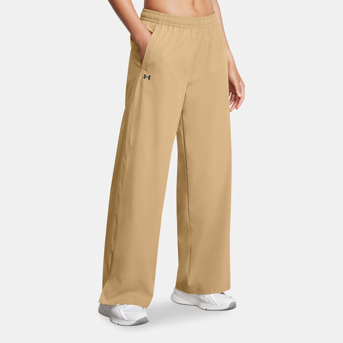 Under Armour Women's Rival Wide Leg Pants Brown Under Armour Women's Rival Wide Leg Pants Brown image number 0