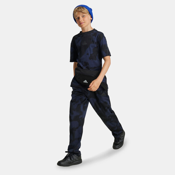 adidas Kids' Future Icons Camo Joggers Black adidas Kids' Future Icons Camo Joggers Black image number 2
