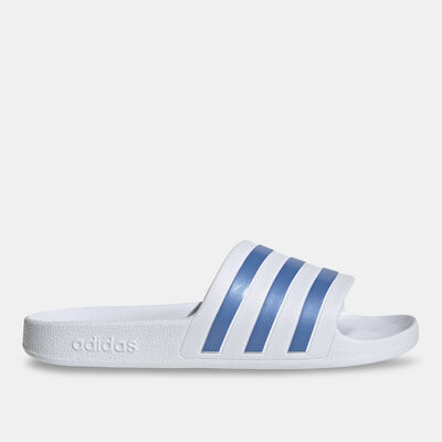 adidas Women's Adilette Aqua Slides White