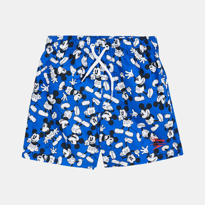 Speedo Kids' X Disney Mickey Mouse 13-Inch Shorts Blue