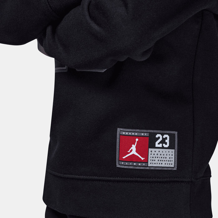 Jordan Kids' Fleece Hoodie Black Jordan Kids' Fleece Hoodie Black image number 5