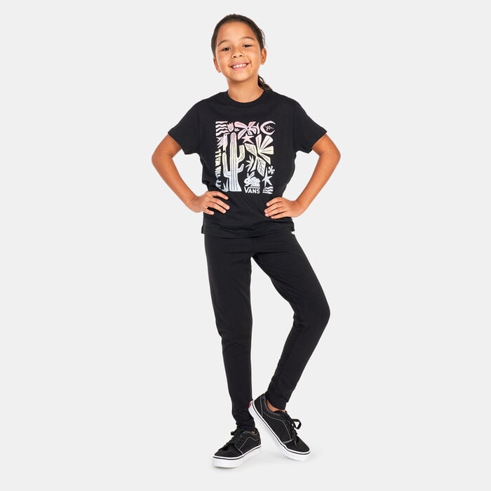 Vans Kids' Little Lizzie Crew T-Shirt (Older Kids) Black Vans Kids' Little Lizzie Crew T-Shirt (Older Kids) Black image number 2