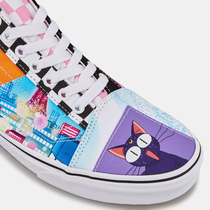 Vans Pretty Guardian Sailor Moon Patchwork Old Skool Unisex Shoe Multi Vans Pretty Guardian Sailor Moon Patchwork Old Skool Unisex Shoe Multi image number 4