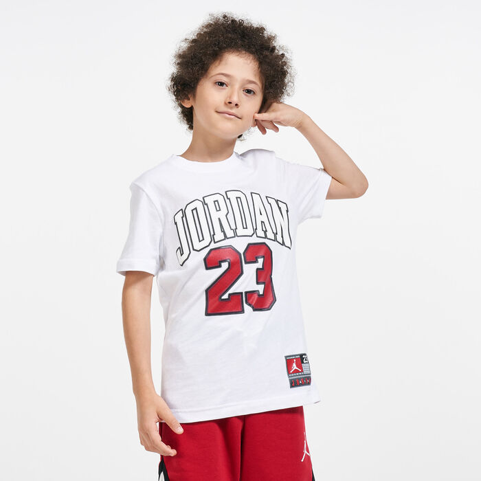 Jordan Kids' Big T-Shirt White image number 0