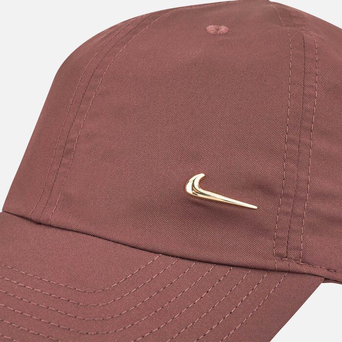 Nike Unisex Heritage86 Metal Swoosh Cap Brown Nike Unisex Heritage86 Metal Swoosh Cap Brown image number 2