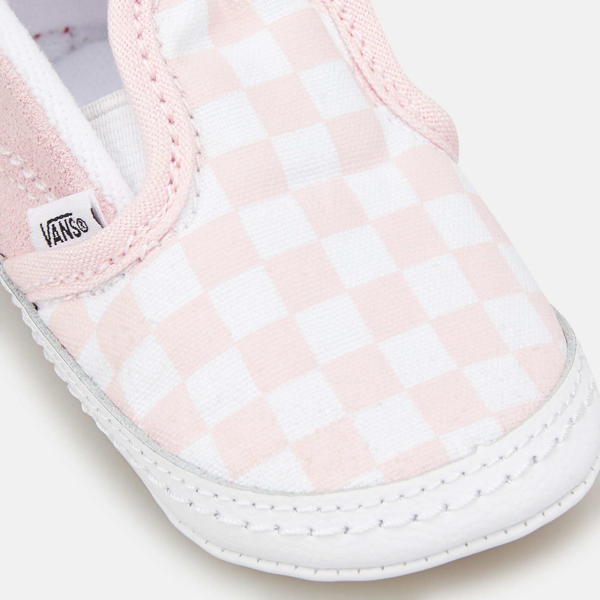 Kids V Crib Slip On Unisex Shoe Pink Vans in Qatar SSS