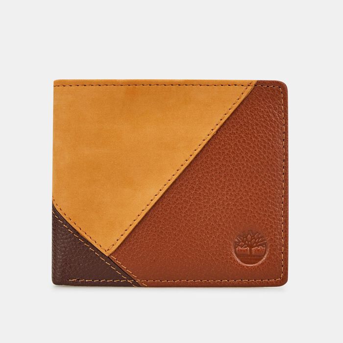 Timberland Men's Patchwork Billfold Brown Timberland Men's Patchwork Billfold Brown image number 0