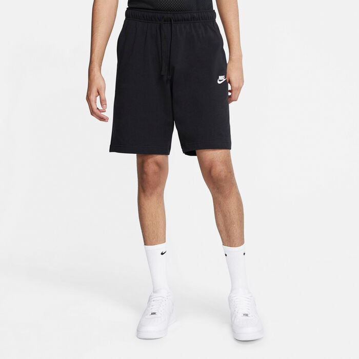 Nike Men's Sportswear Club Jersey Shorts Black Nike Men's Sportswear Club Jersey Shorts Black image number 0