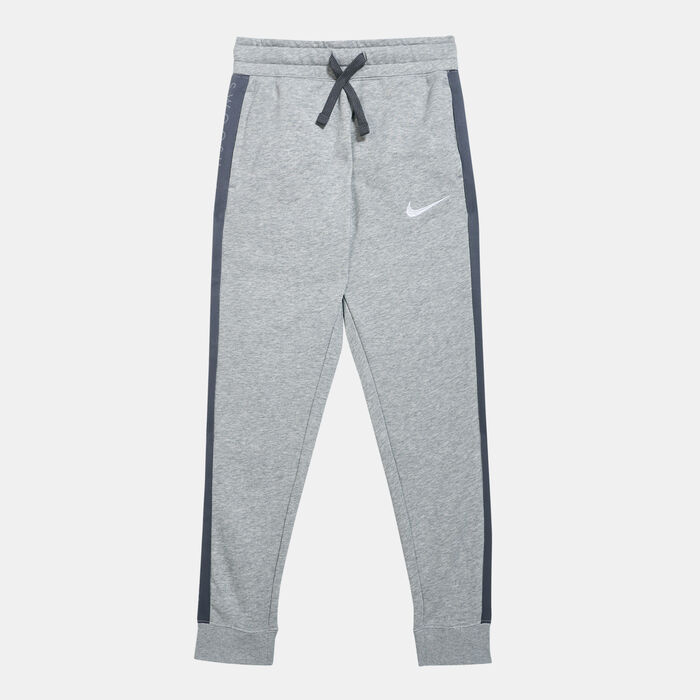 Nike Kids' Sportswear Swoosh Fleece Sweatpants (Older Kids) Grey Nike Kids' Sportswear Swoosh Fleece Sweatpants (Older Kids) Grey image number 0