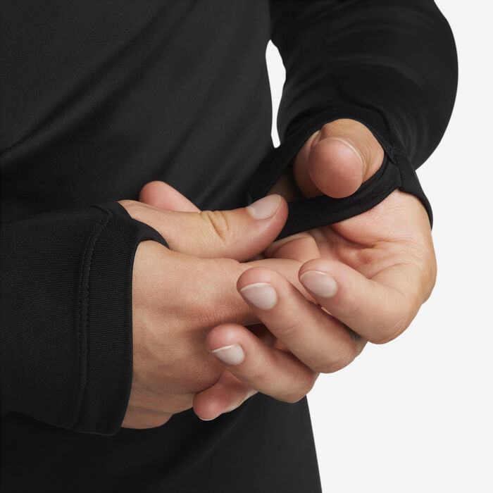 Nike Men's Strike Dri-FIT 1/2-Zip Football Drill Top Black image number 3