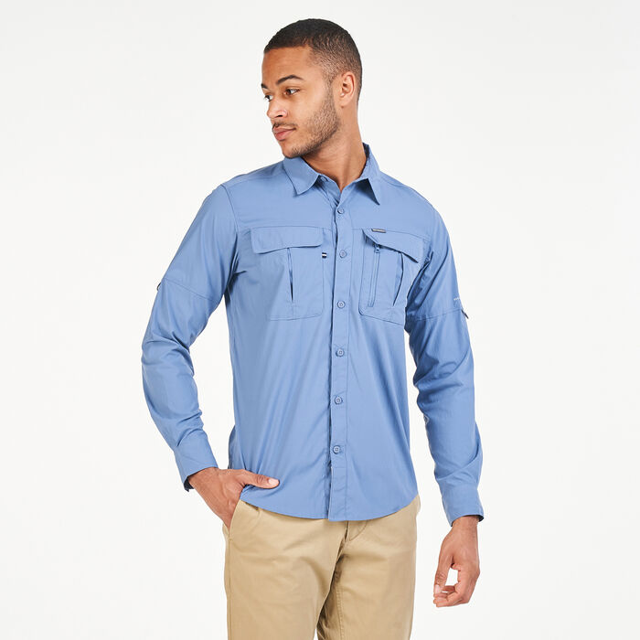 Columbia Men's Newton Ridge™ Shirt Blue Columbia Men's Newton Ridge™ Shirt Blue image number 0
