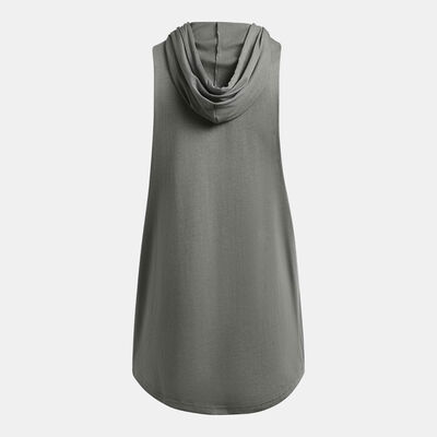 Under Armour Men's Project Rock Sleeveless Training Hoodie Green