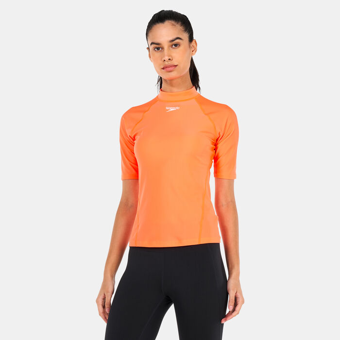Speedo Women's Rashguard Red image number 0