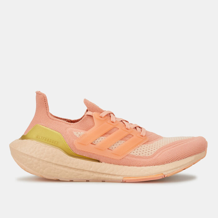 adidas Women's Ultraboost 21 Shoe Pink adidas Women's Ultraboost 21 Shoe Pink image number 0