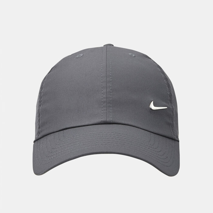 Nike Unisex Heritage86 Metal Swoosh Cap Grey Nike Unisex Heritage86 Metal Swoosh Cap Grey image number 0