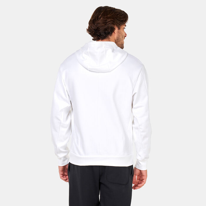 Nike Men's Fleece Tennis Hoodie White Nike Men's Fleece Tennis Hoodie White image number 1
