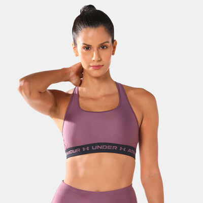 Under Armour Women's Armour Medium-Support Training Sports Bra Purple Under Armour Women's Armour Medium-Support Training Sports Bra Purple