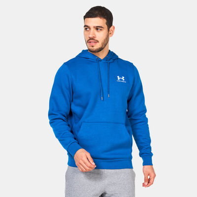 Under Armour Men's UA Essential Fleece Hoodie Blue