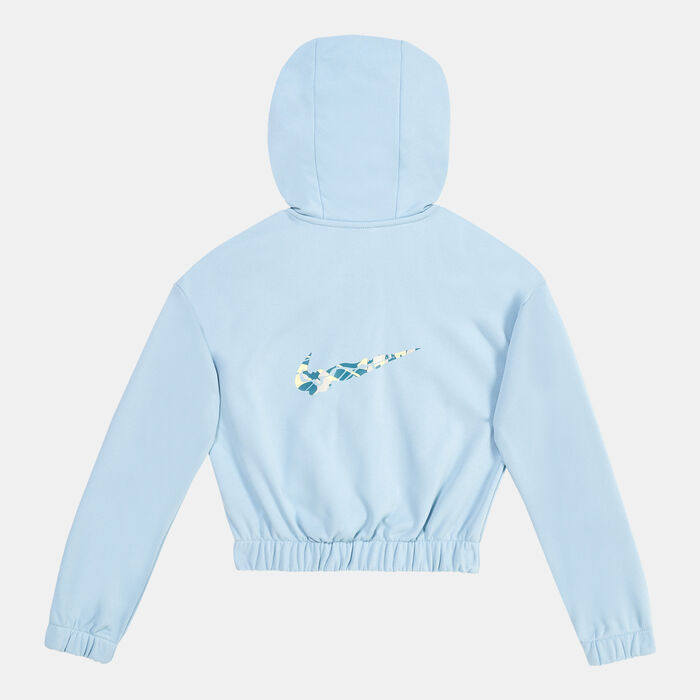 Nike Kids' Therma-FIT Full-Zip Training Hoodie (Older Kids) Green image number 2