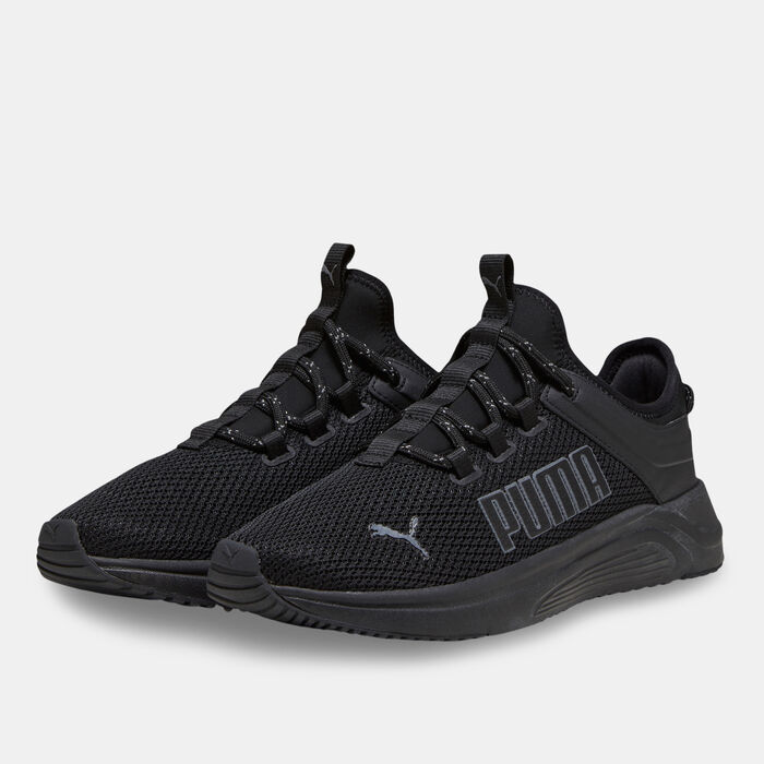 PUMA Men's Softride Astro Slip-On Running Shoes Black PUMA Men's Softride Astro Slip-On Running Shoes Black image number 1