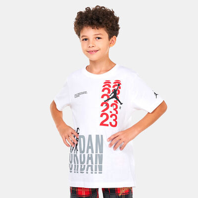 Jordan Kids' All Around Game T-Shirt (Older Kids) White