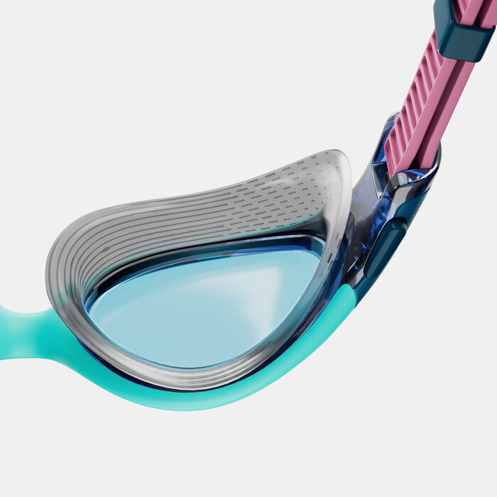 Speedo Women's Biofuse 2.0 Swimming Goggles Blue Speedo Women's Biofuse 2.0 Swimming Goggles Blue image number 3