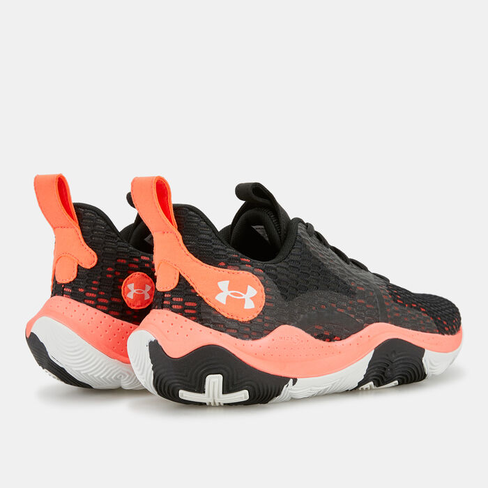 Under Armour UA Spawn 3 Basketball Shoe Black Under Armour UA Spawn 3 Basketball Shoe Black image number 2