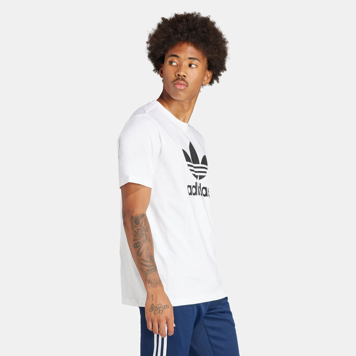 adidas Originals Men's Adicolor Trefoil T-Shirt White adidas Originals Men's Adicolor Trefoil T-Shirt White image number 2