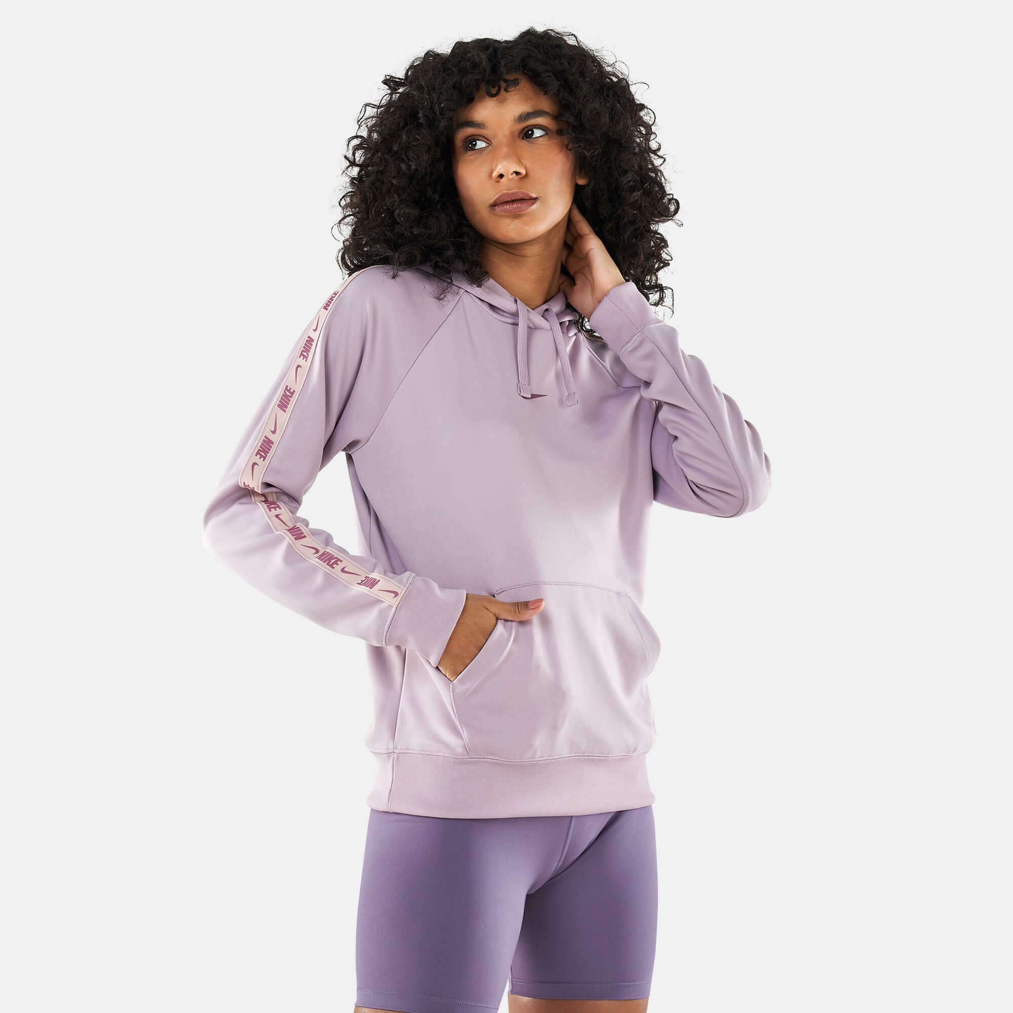 Nike taped hoodie women's shop