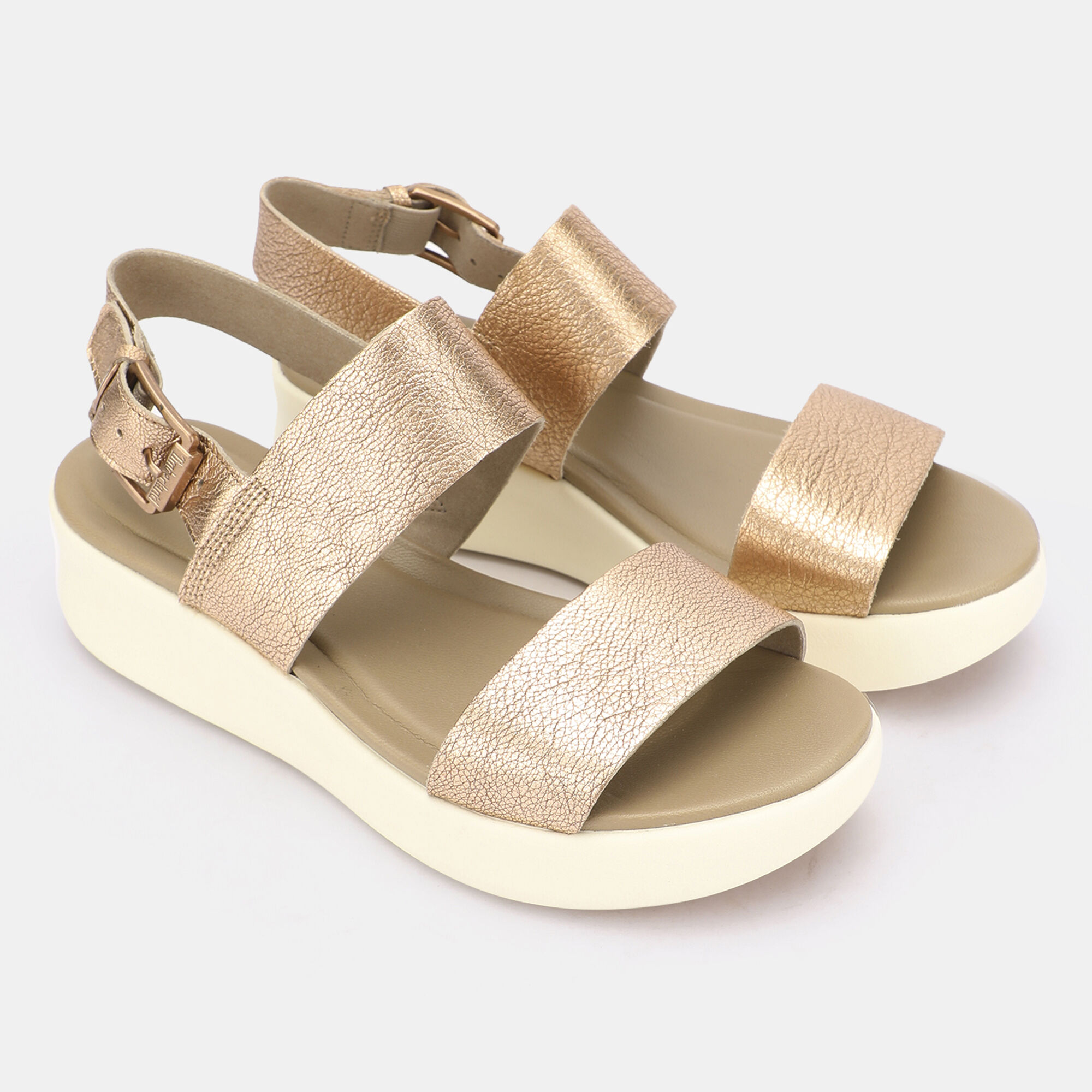 Buy Timberland Women s Los Angeles Wind Strap Sandals Mettalic in