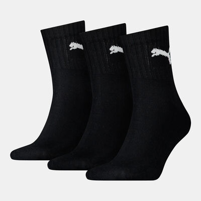 PUMA Short Crew Socks (3 Pack) Black