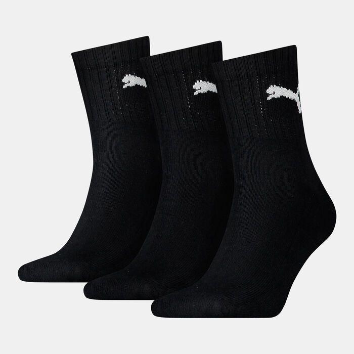 PUMA Short Crew Socks (3 Pack) Black image number 1