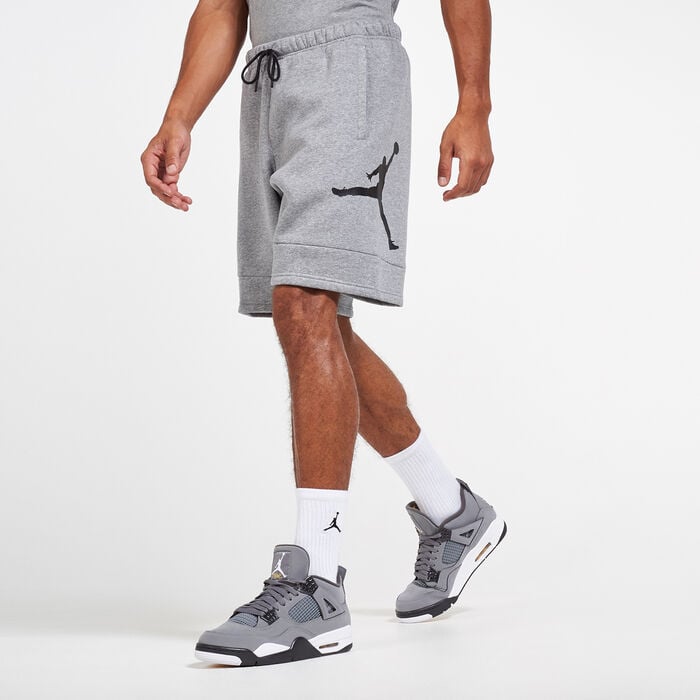 Jordan Men's Jumpman Air Fleece Shorts Grey Jordan Men's Jumpman Air Fleece Shorts Grey image number 0